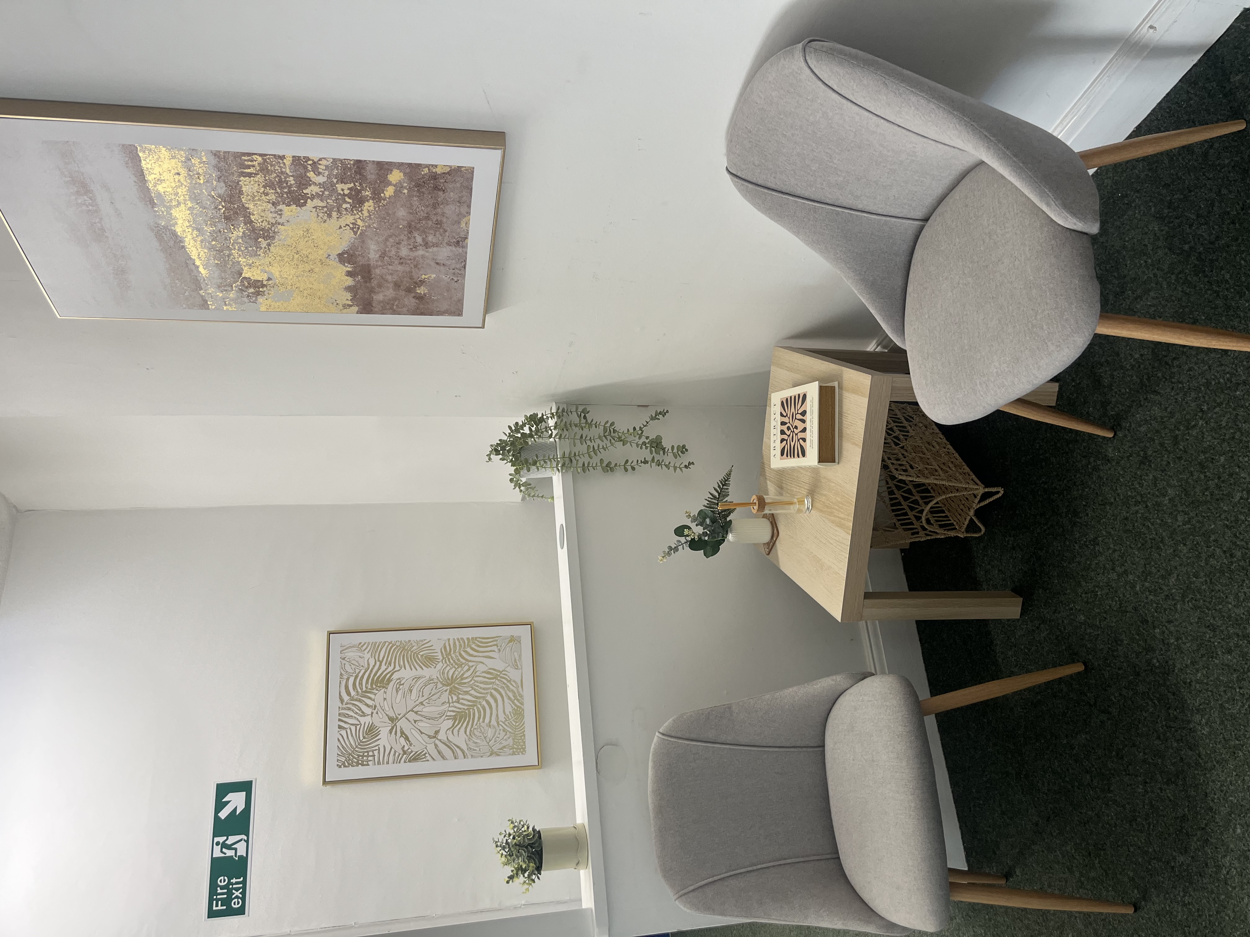 Welcoming therapy environment at AIB Psychology